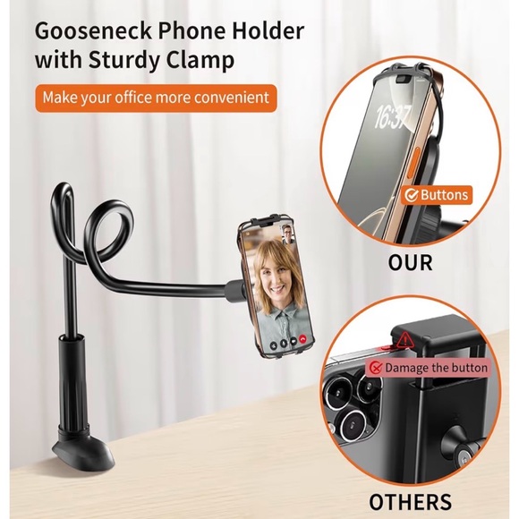 Gooseneck Kindle Holder - Picture 4 of 5